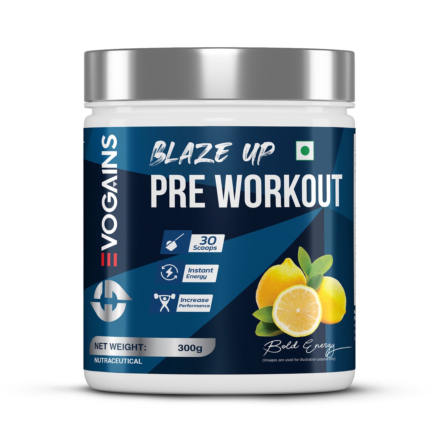 BlazeUp Pre Workout Mixed Berry