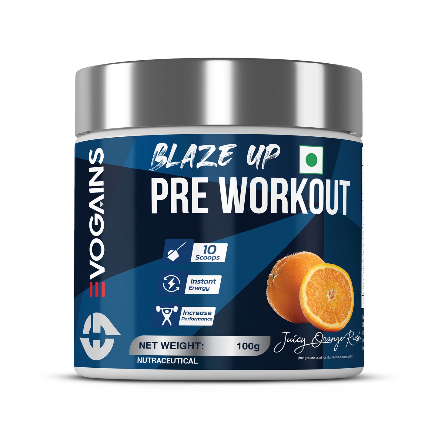 BlazeUp Pre Workout Mixed Berry