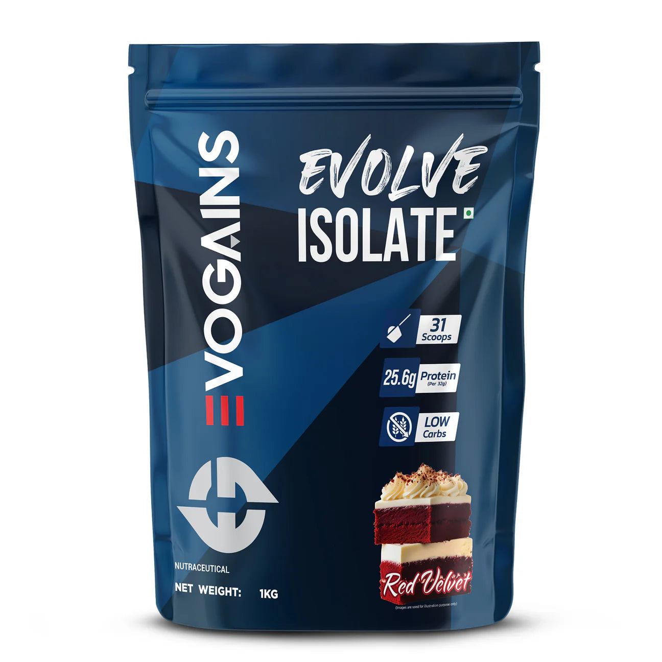 Evolve Isolate Protein 1Kg Kesar Pista