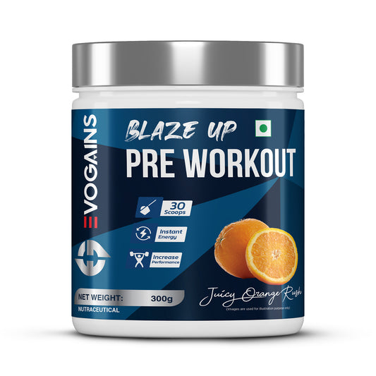 BlazeUp Pre Workout Orange Rush